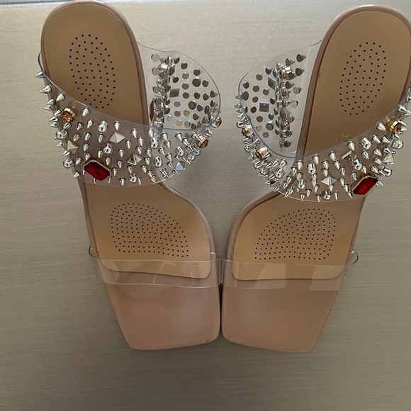 NWOB! Gemstone PVC STILETTO - Picture 1 of 7